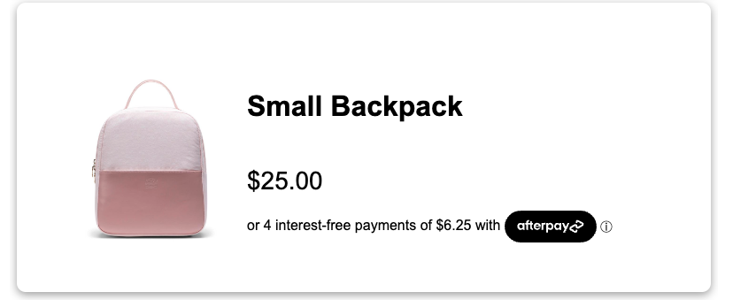 sample product image white on black