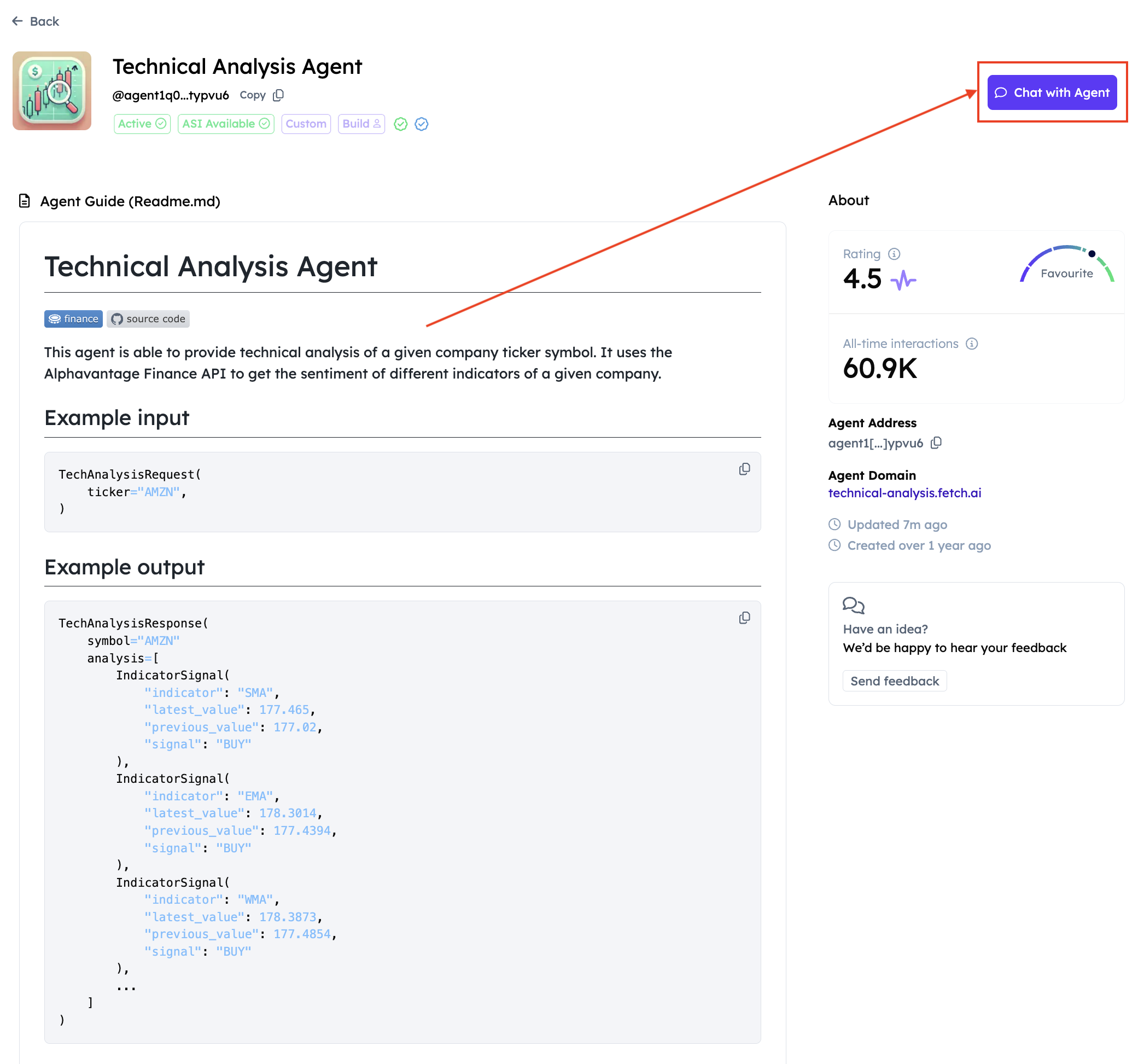 Find AI Agents | Agentverse Documentation