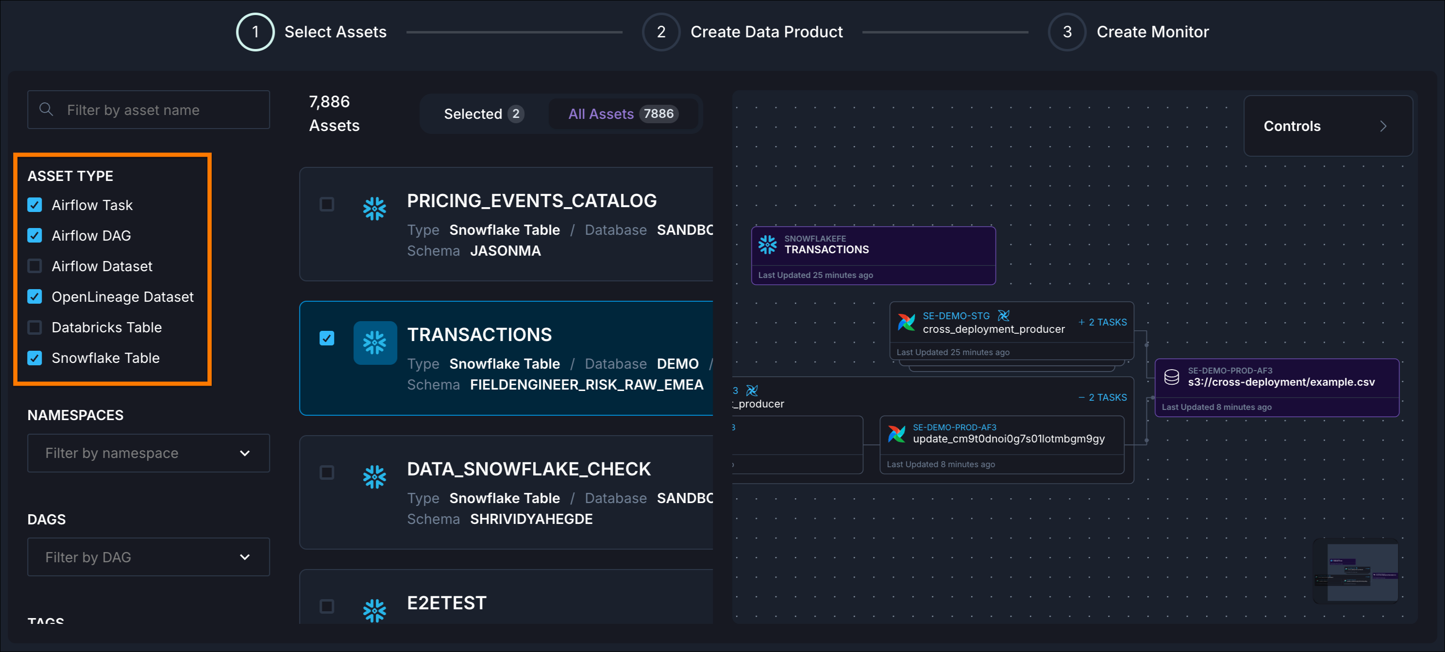 Astro Observe: create data product