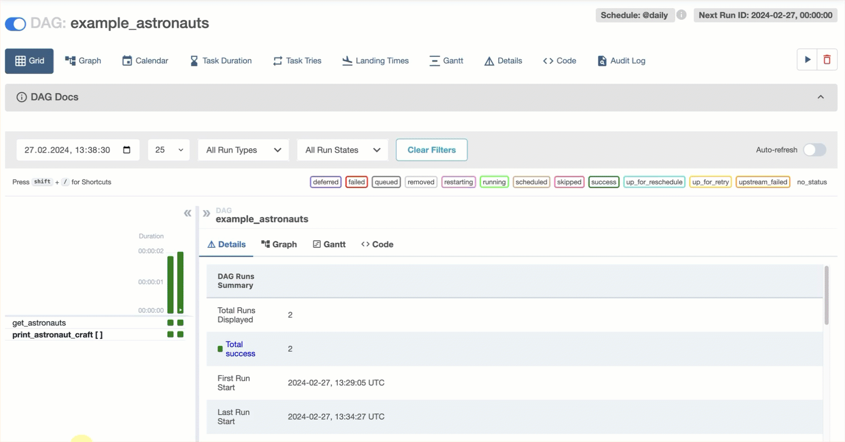 Get started with Apache Airflow, Part 1: Write and run your first DAG ...