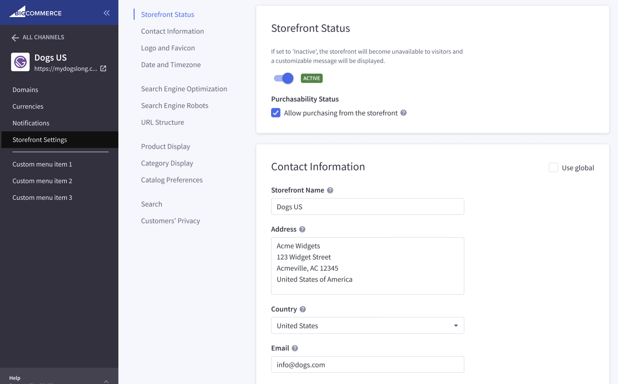 Protected Sections Protected Sections