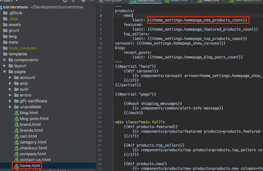 Front matter reference