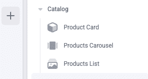 Catalog components