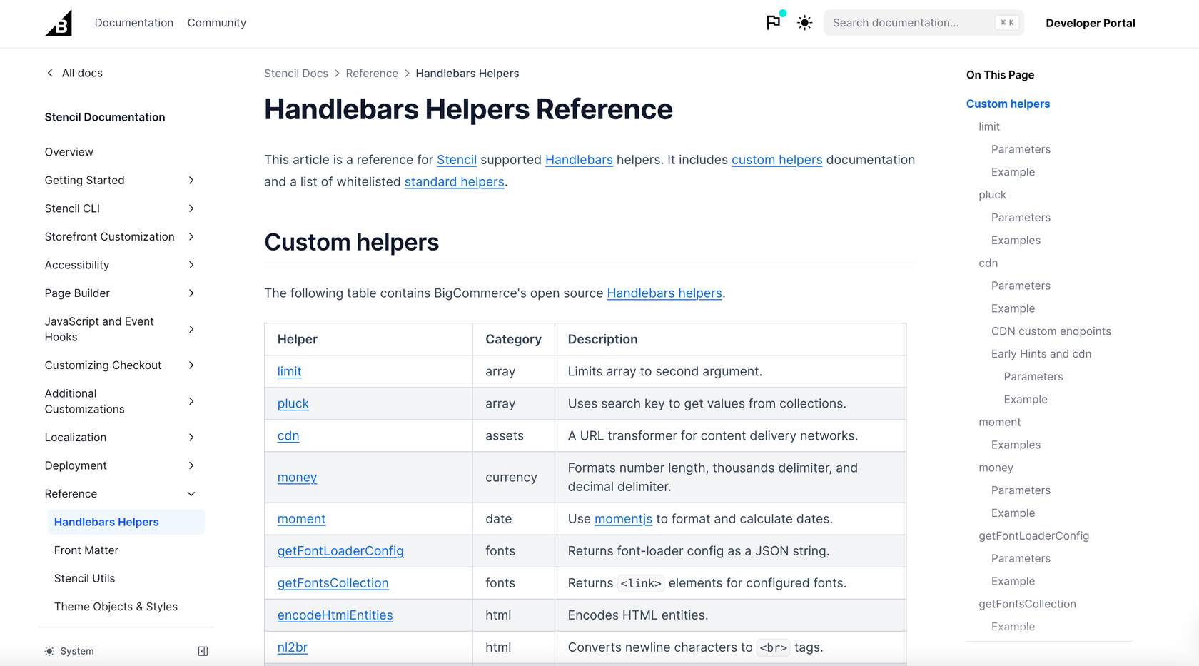 Handlebars Helpers