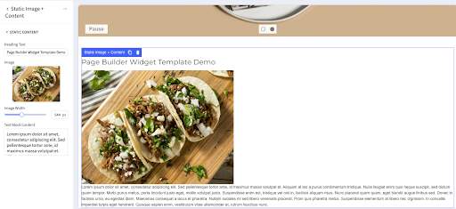 Schema example result