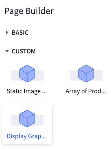 Page Builder custom widgets