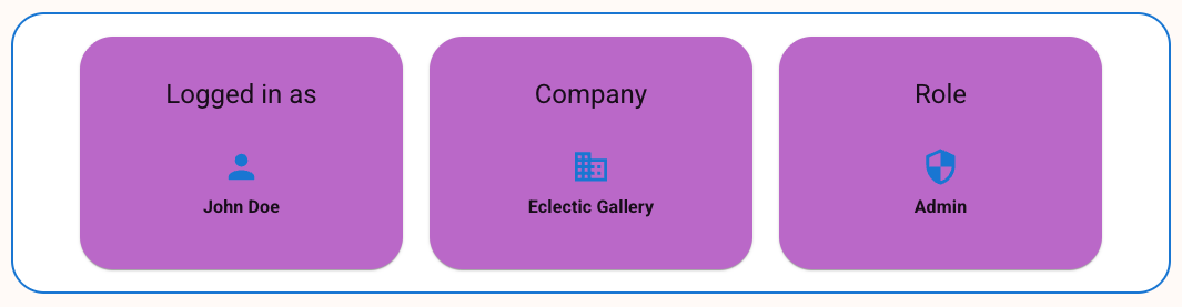 Enhanced presentation of Identity cards