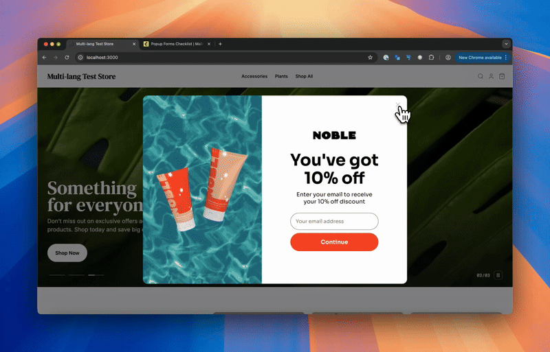 Mailchimp navigation experience