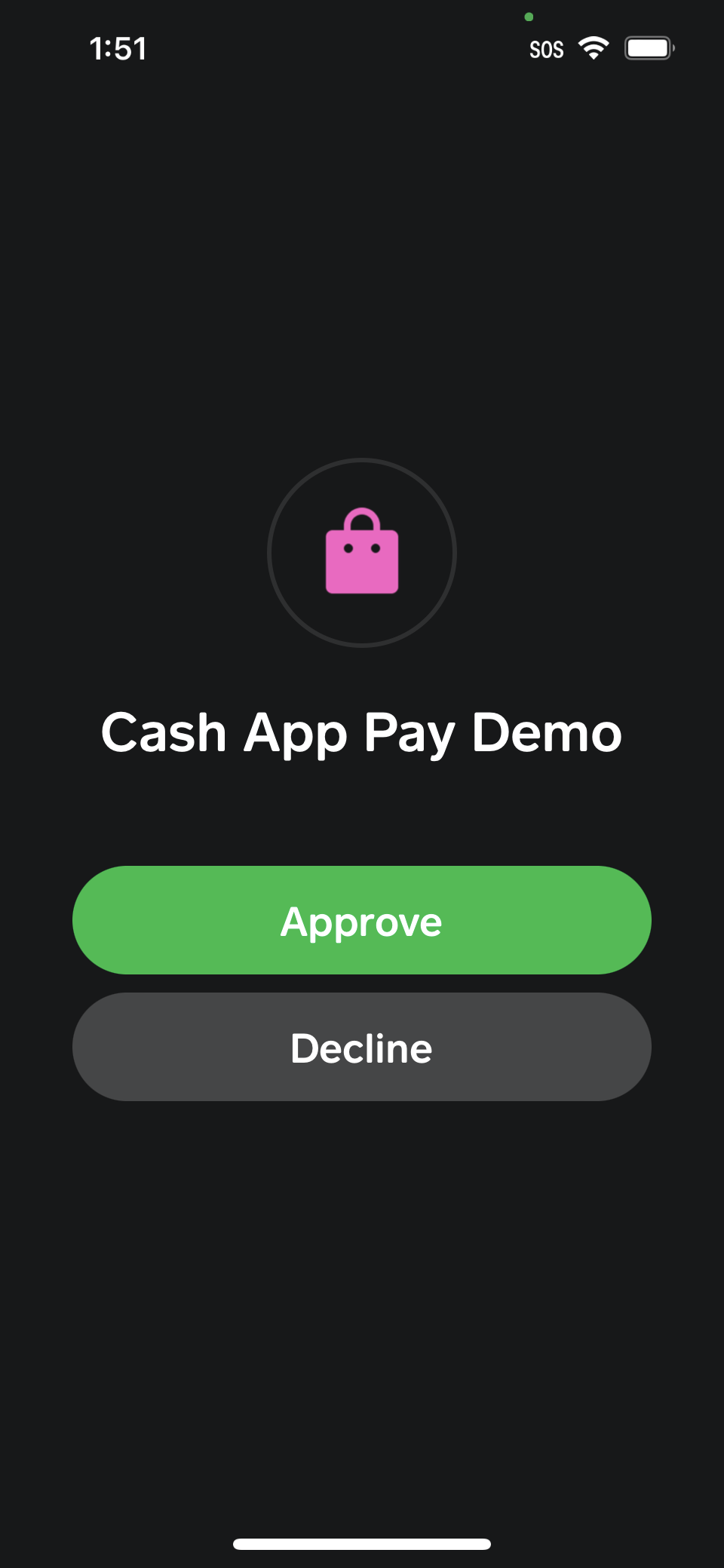 Approve payment