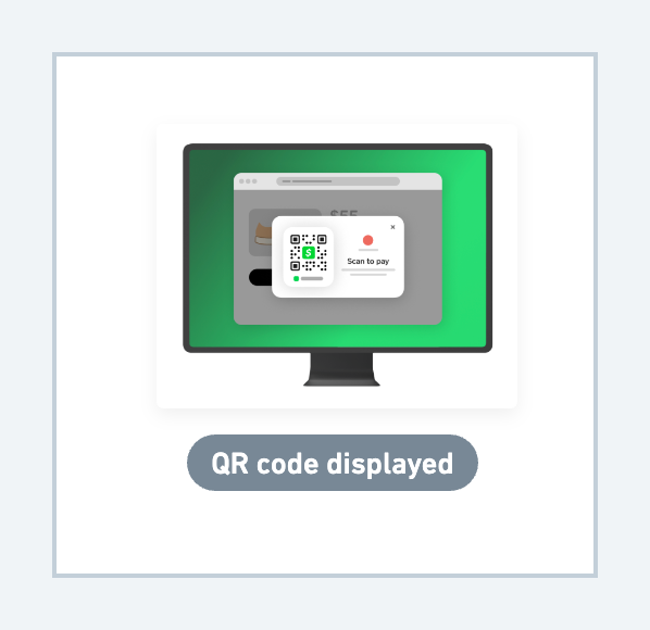 QR Code is displayed