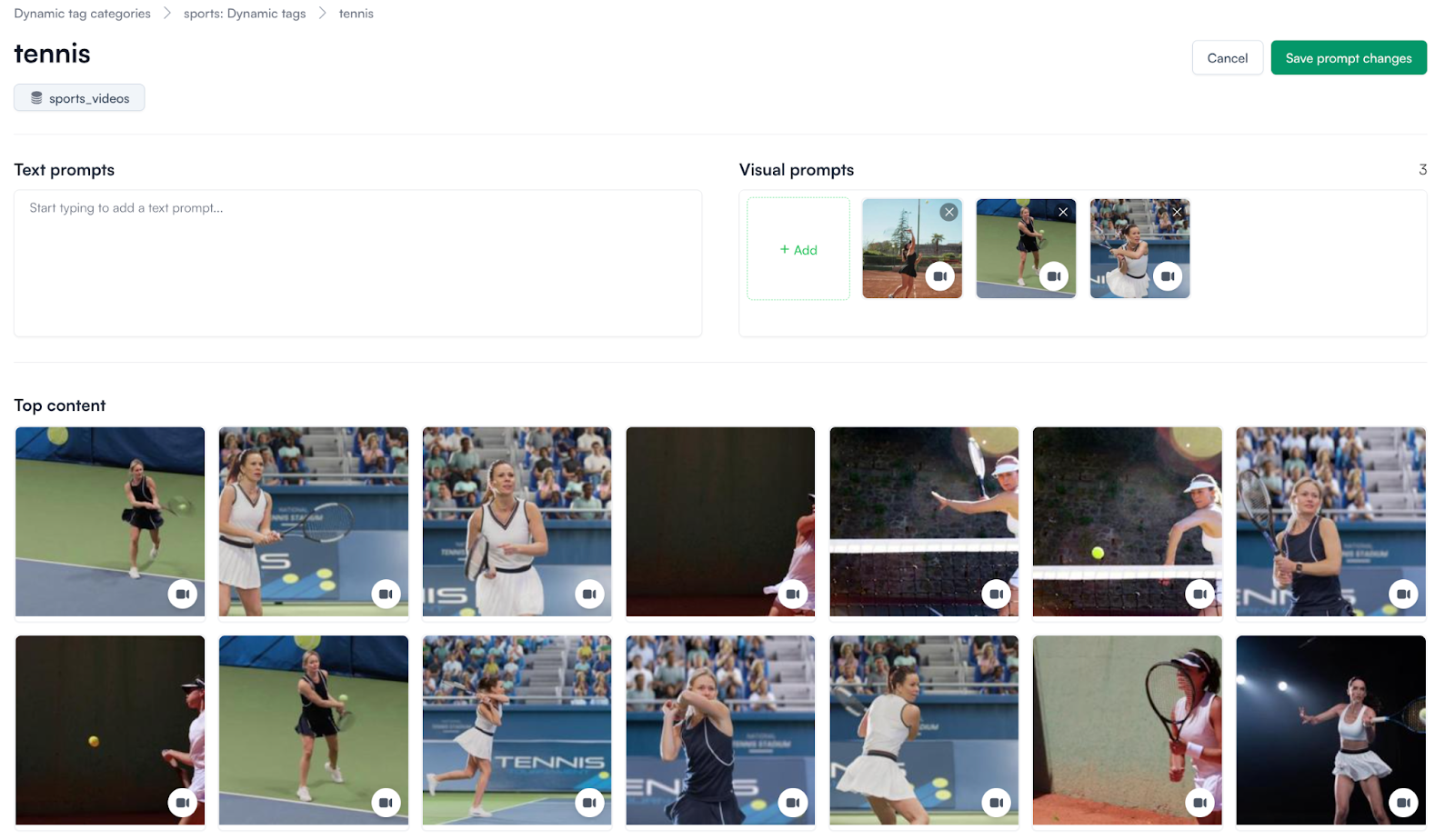 Overview of the Coactive semantic search feature