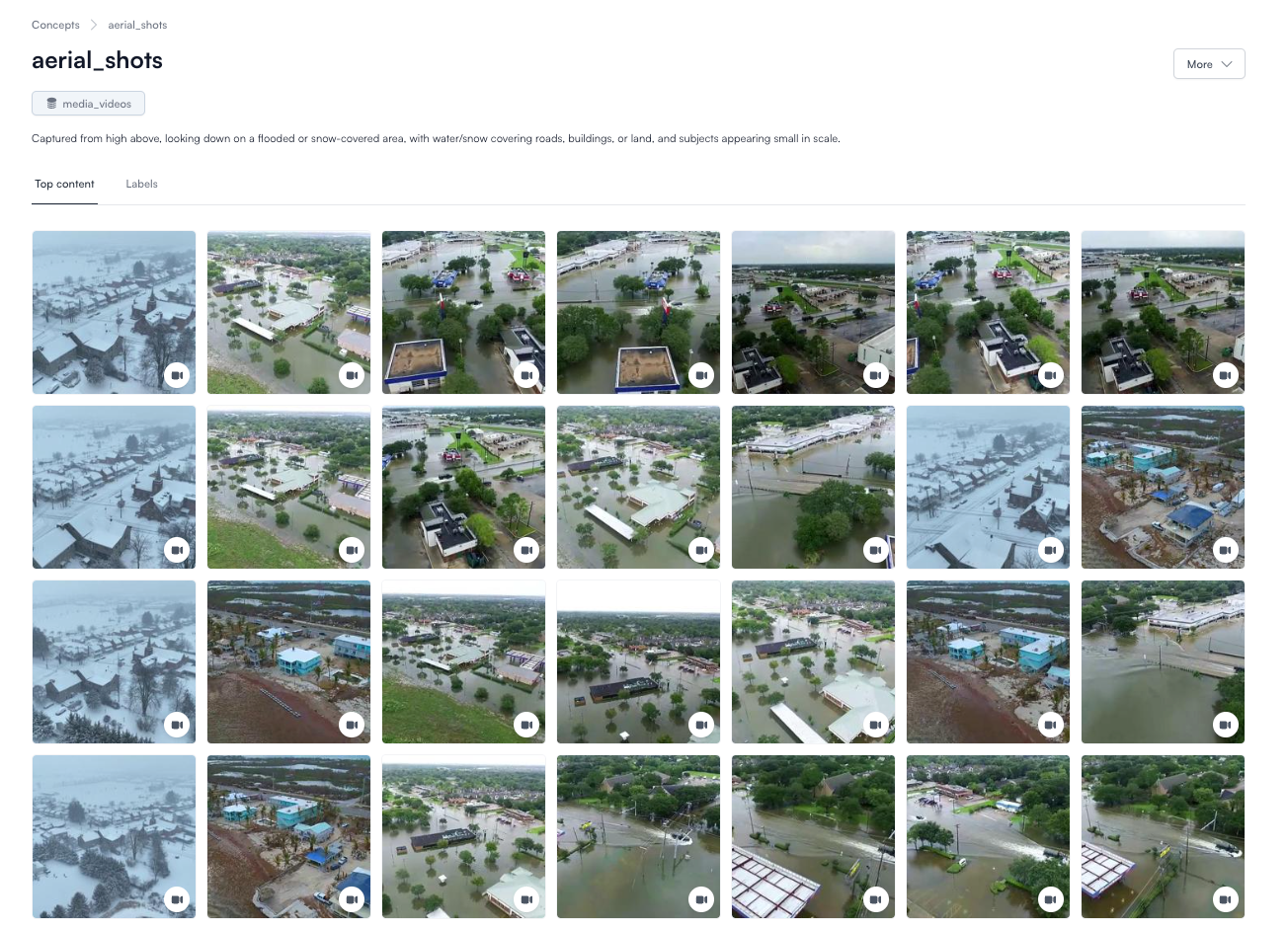 Reviewing your concept image selection