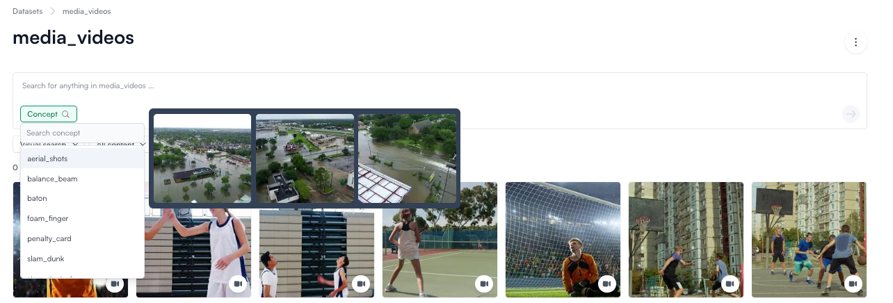 Pro tip about seeing the images you've created for your concept