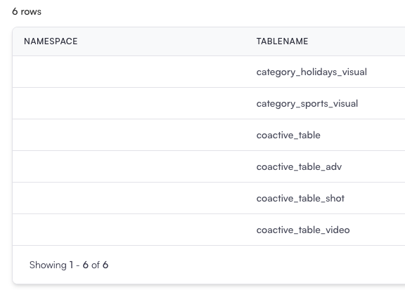 Overview of the Coactive query engine