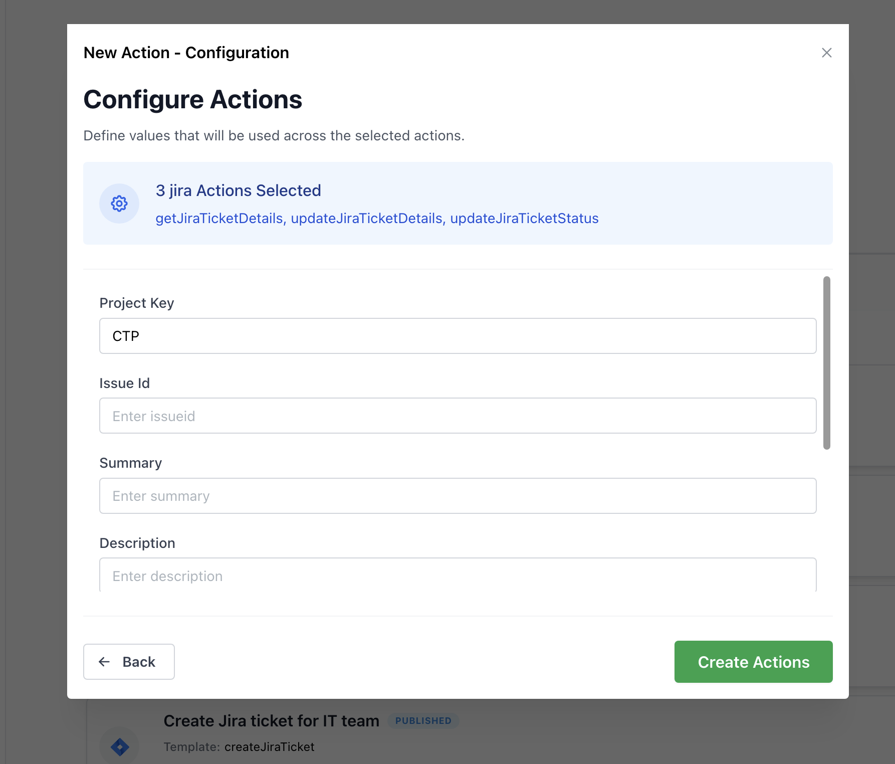 Bulk config