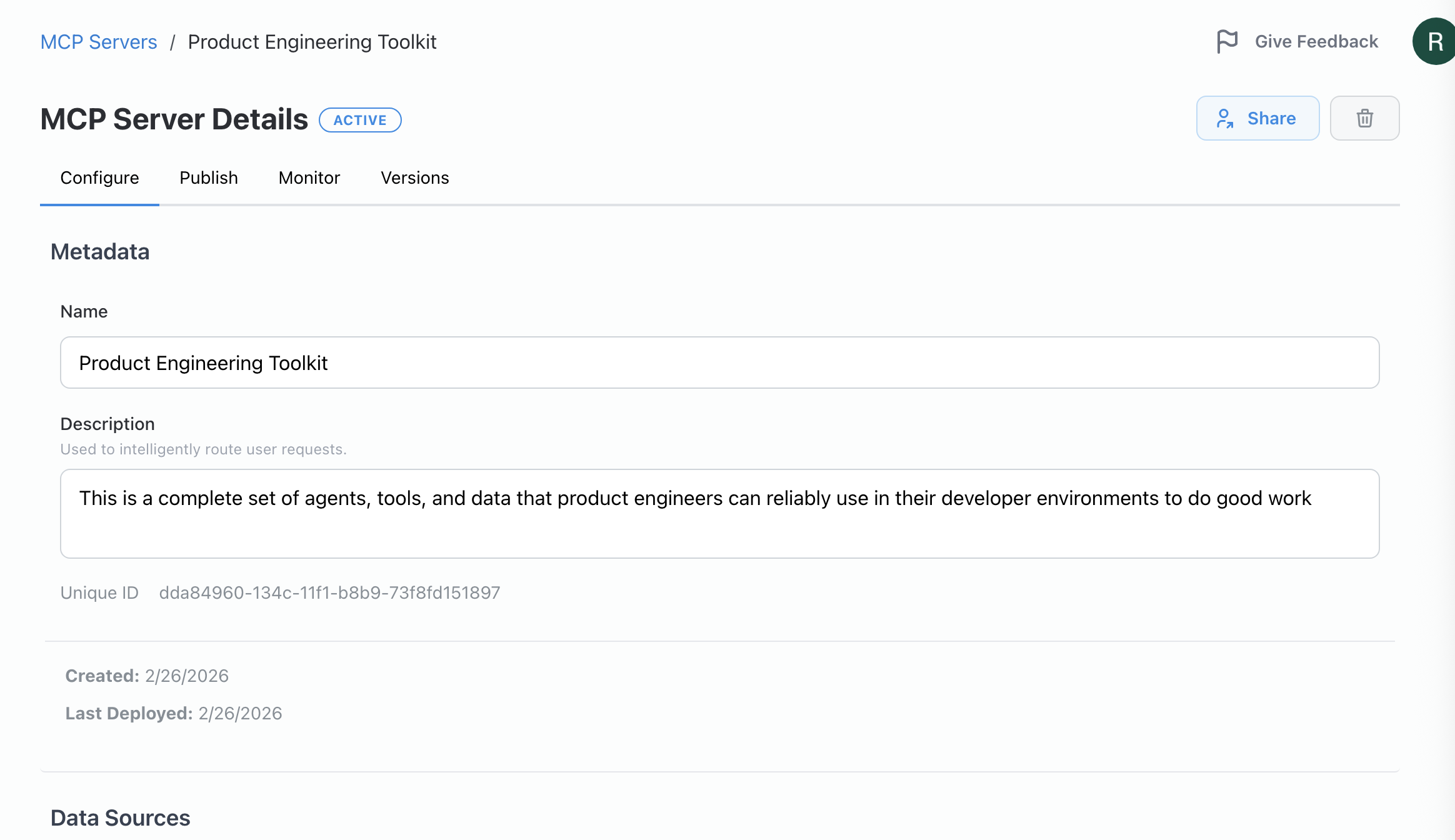 mcp-server-config-page