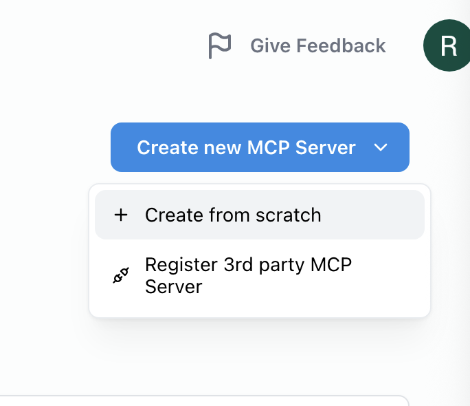 create-mcp-server-button