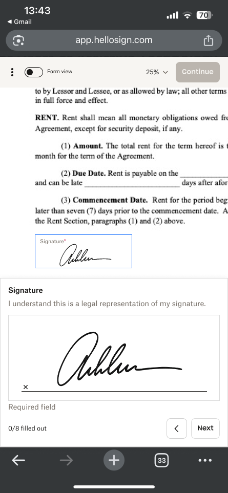 Updated signer app