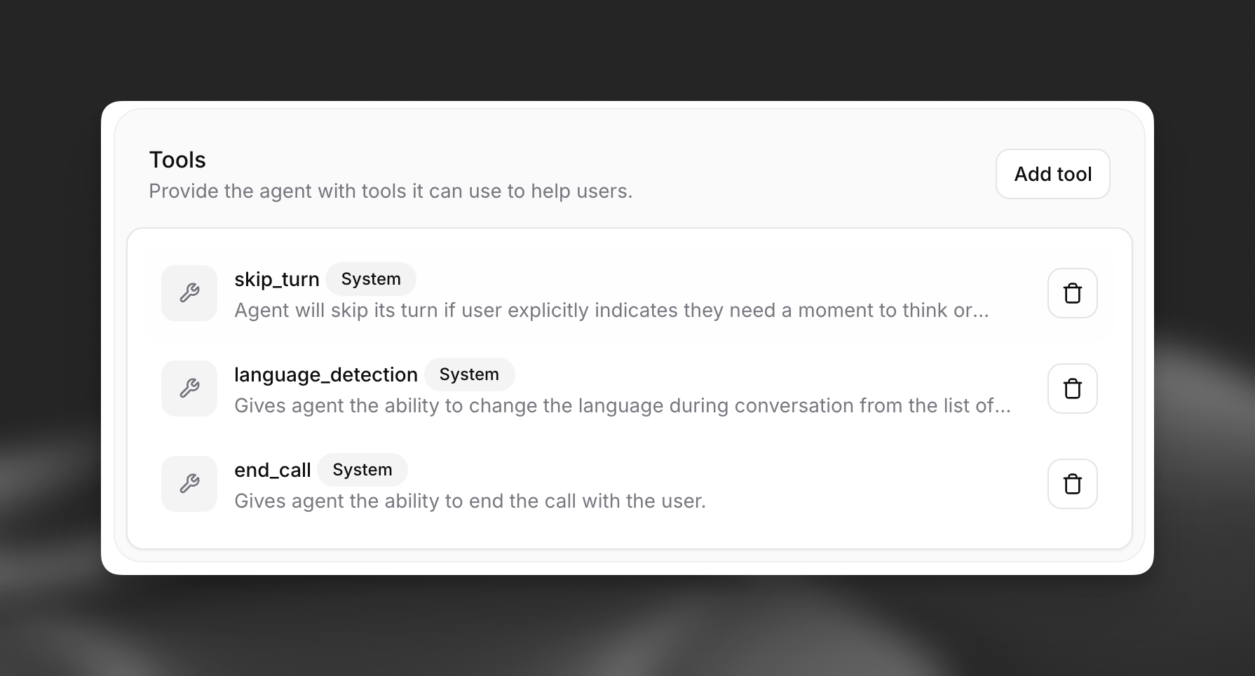 Skip Turn Tool Enabled