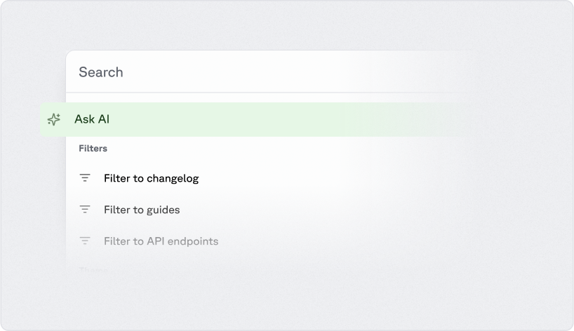 AI features