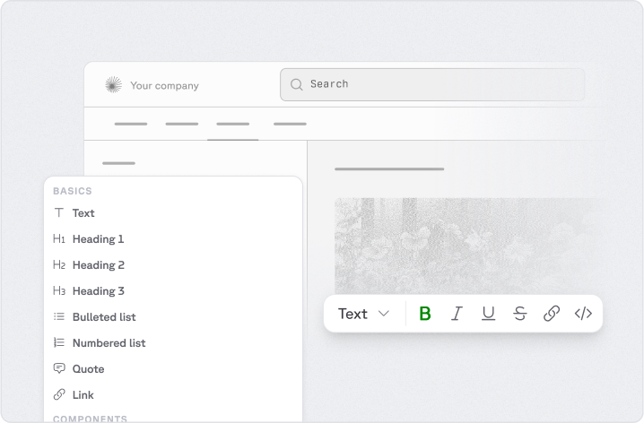 Visual Editor