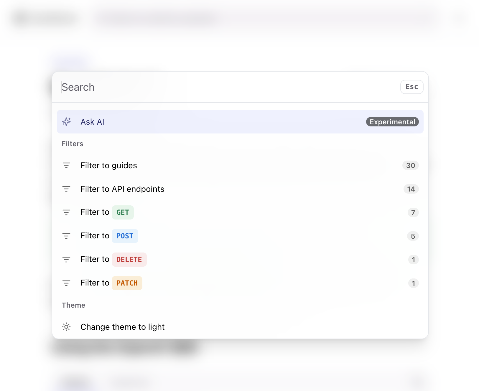 Accessing AI Search