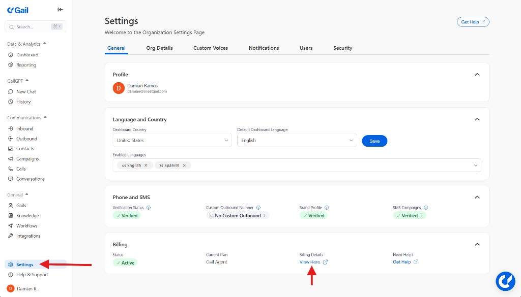 Billing Payment Methods