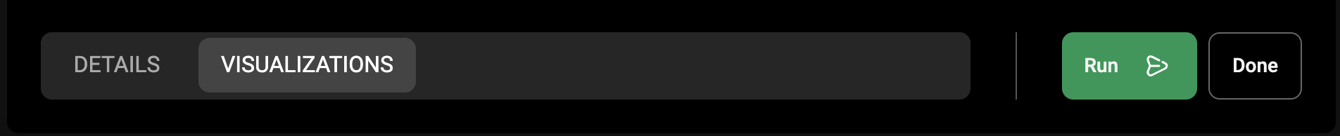Use keyboard shortcuts, or click the "Run" button to rerun the anaylsis