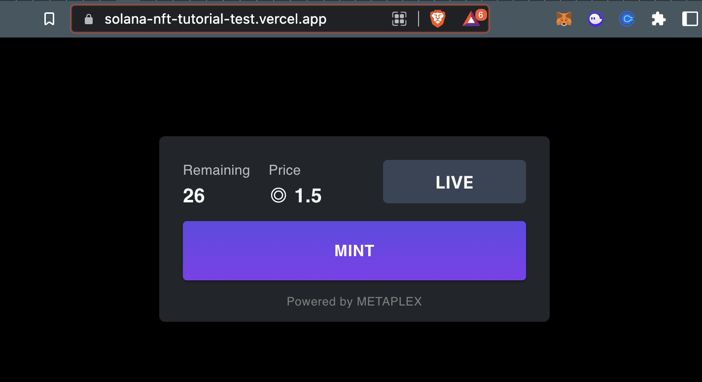 Your DApp Website