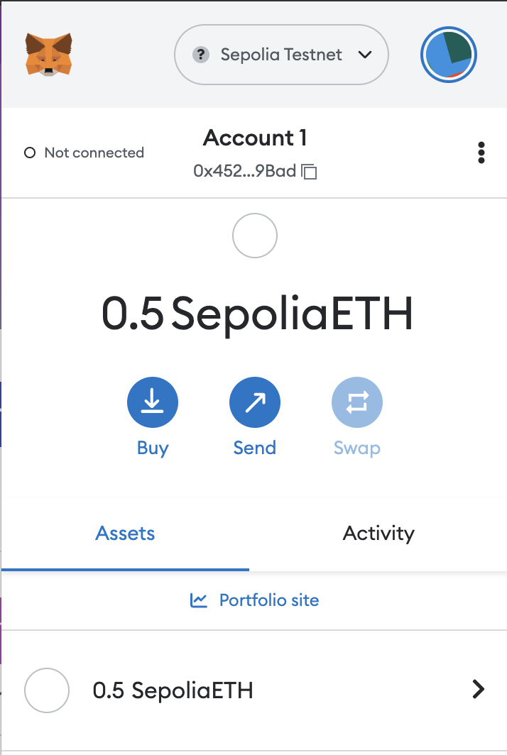 SepoliaETH