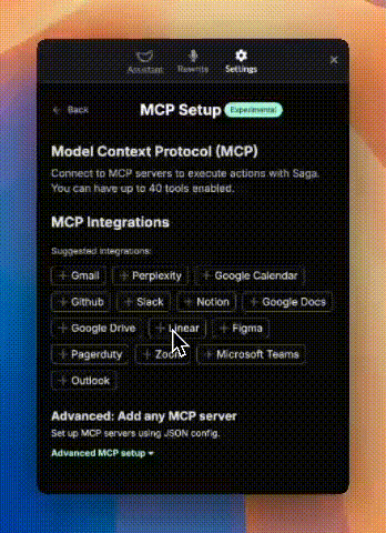 MCP Integrations