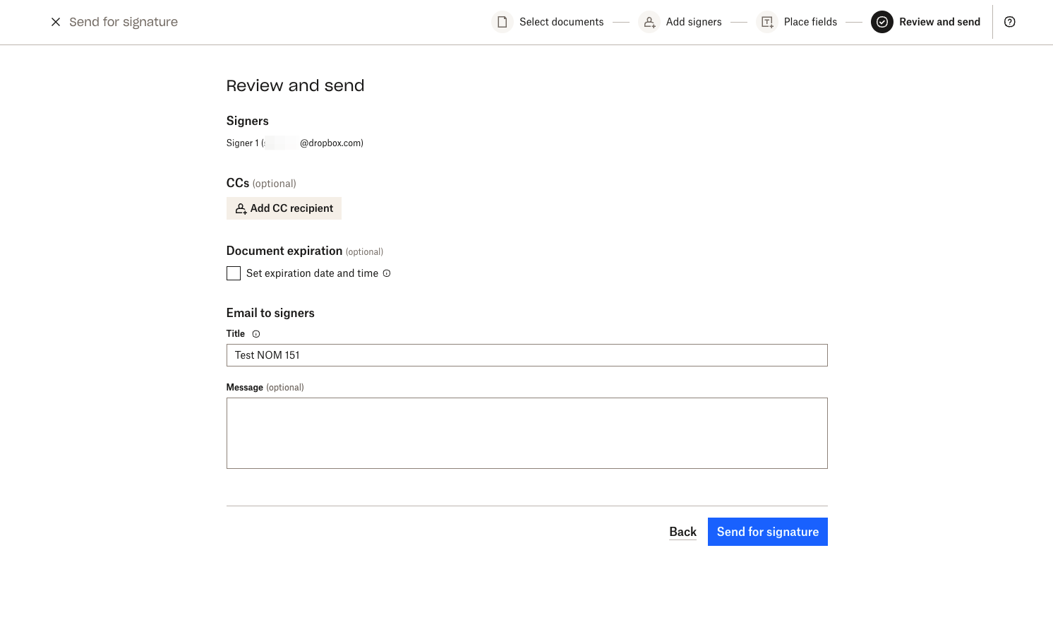 Image of review step