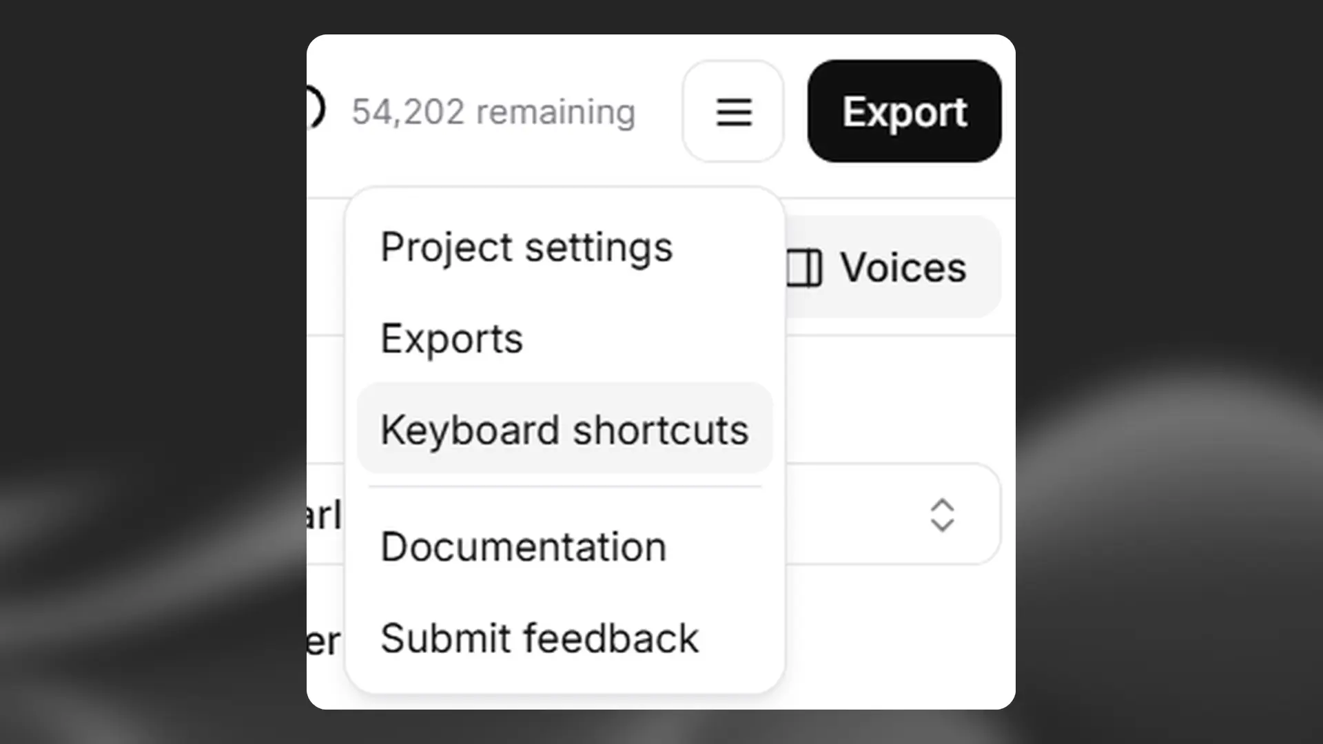 Keyboard Shortcuts