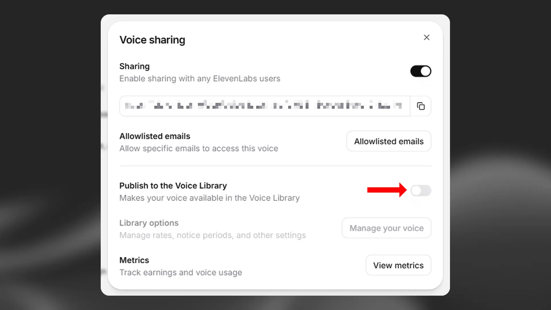 Voice sharing overview