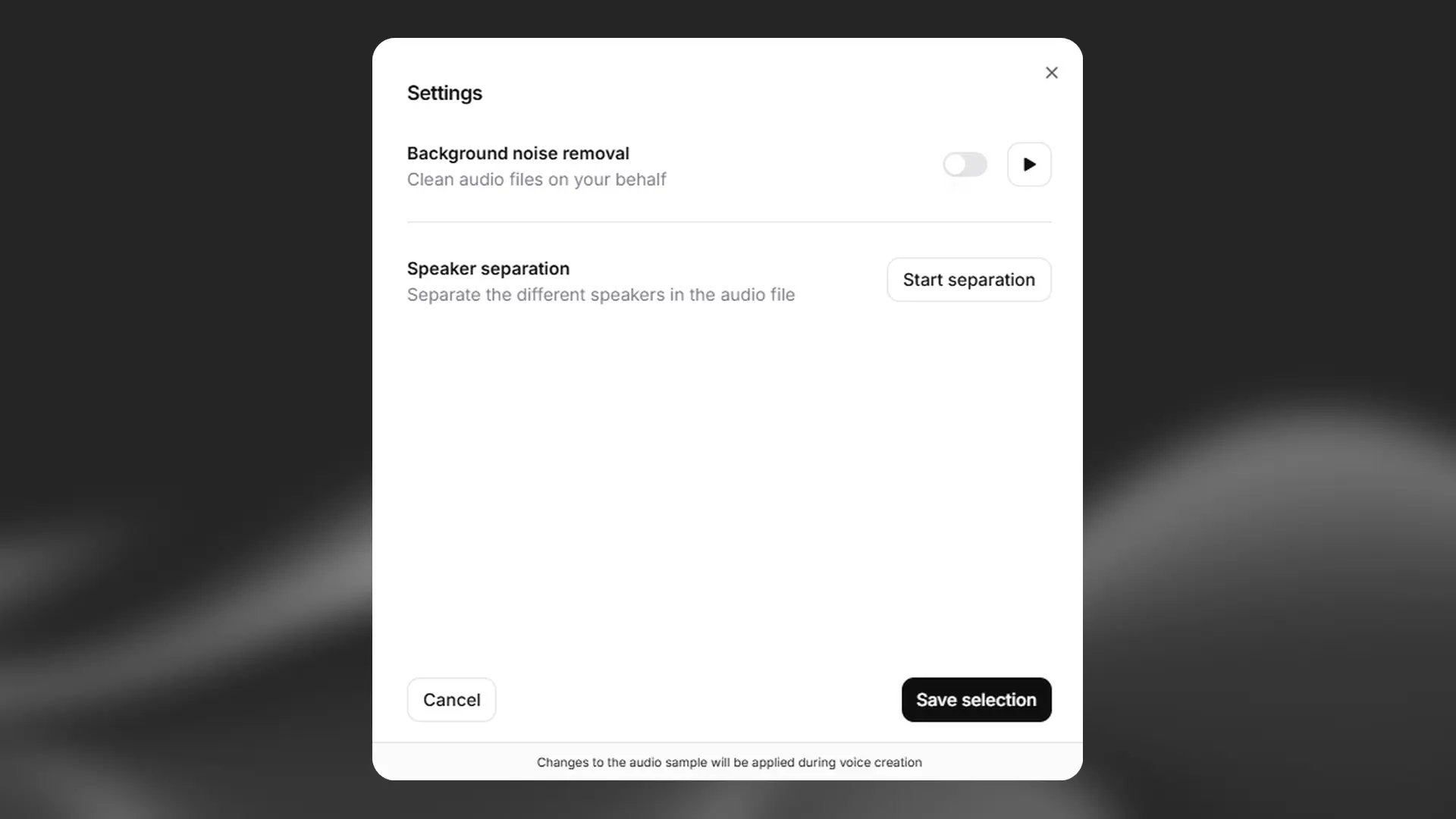 Create a new Professional Voice Clone