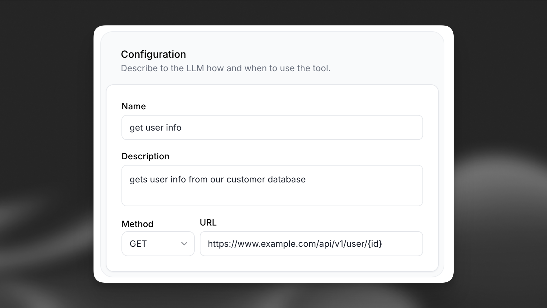 Setting placeholders