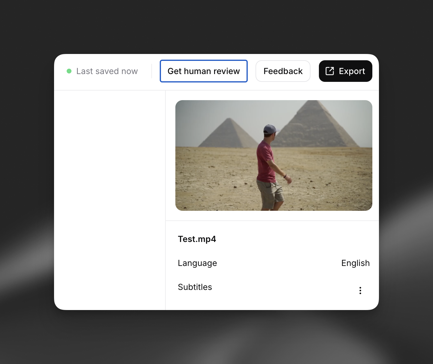 Productions Get Human Review Option