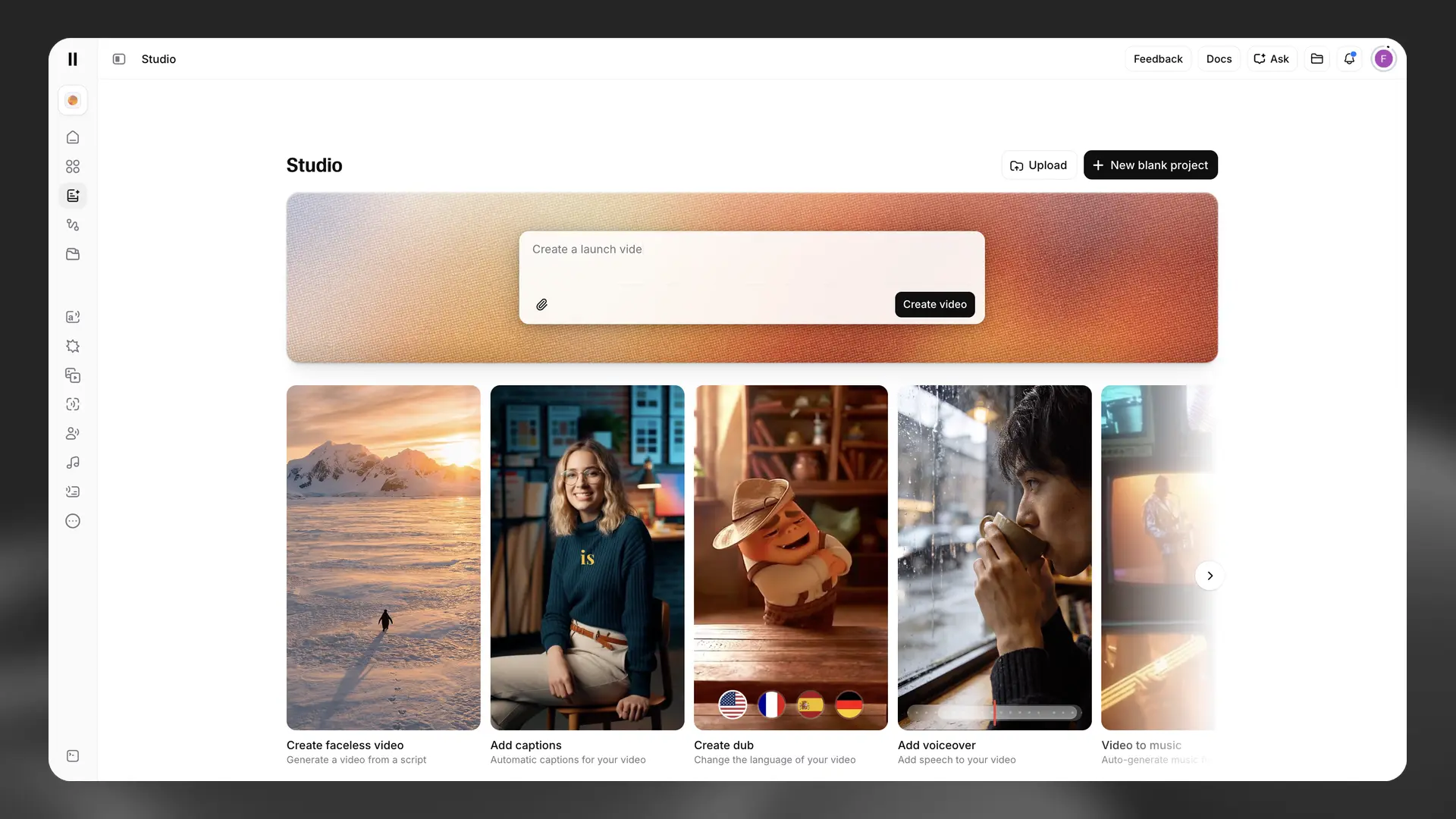 Studio guide overview
