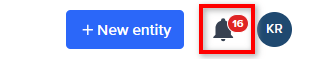 Event notification icon