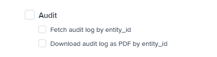 Audit permissions.