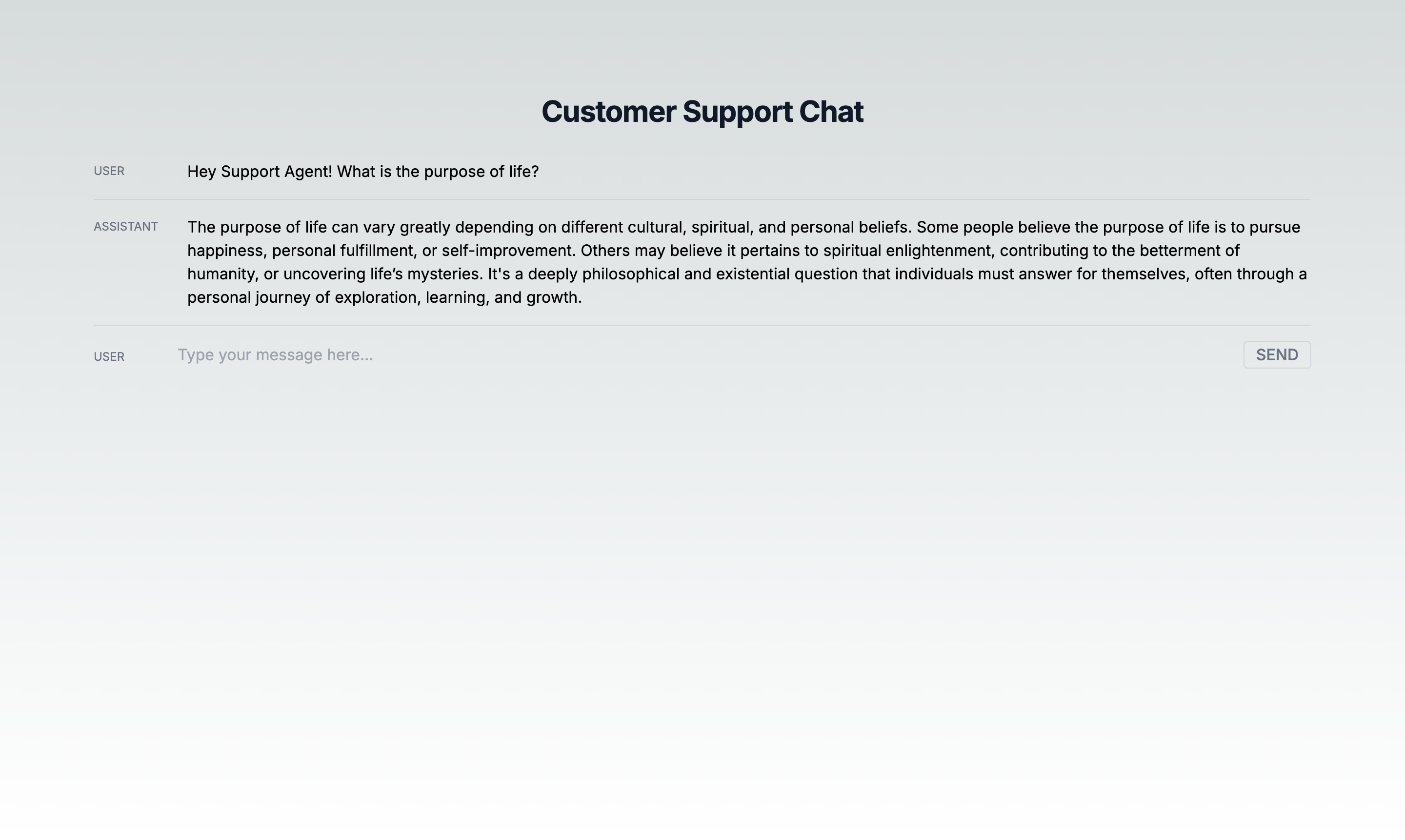 Chat Agent