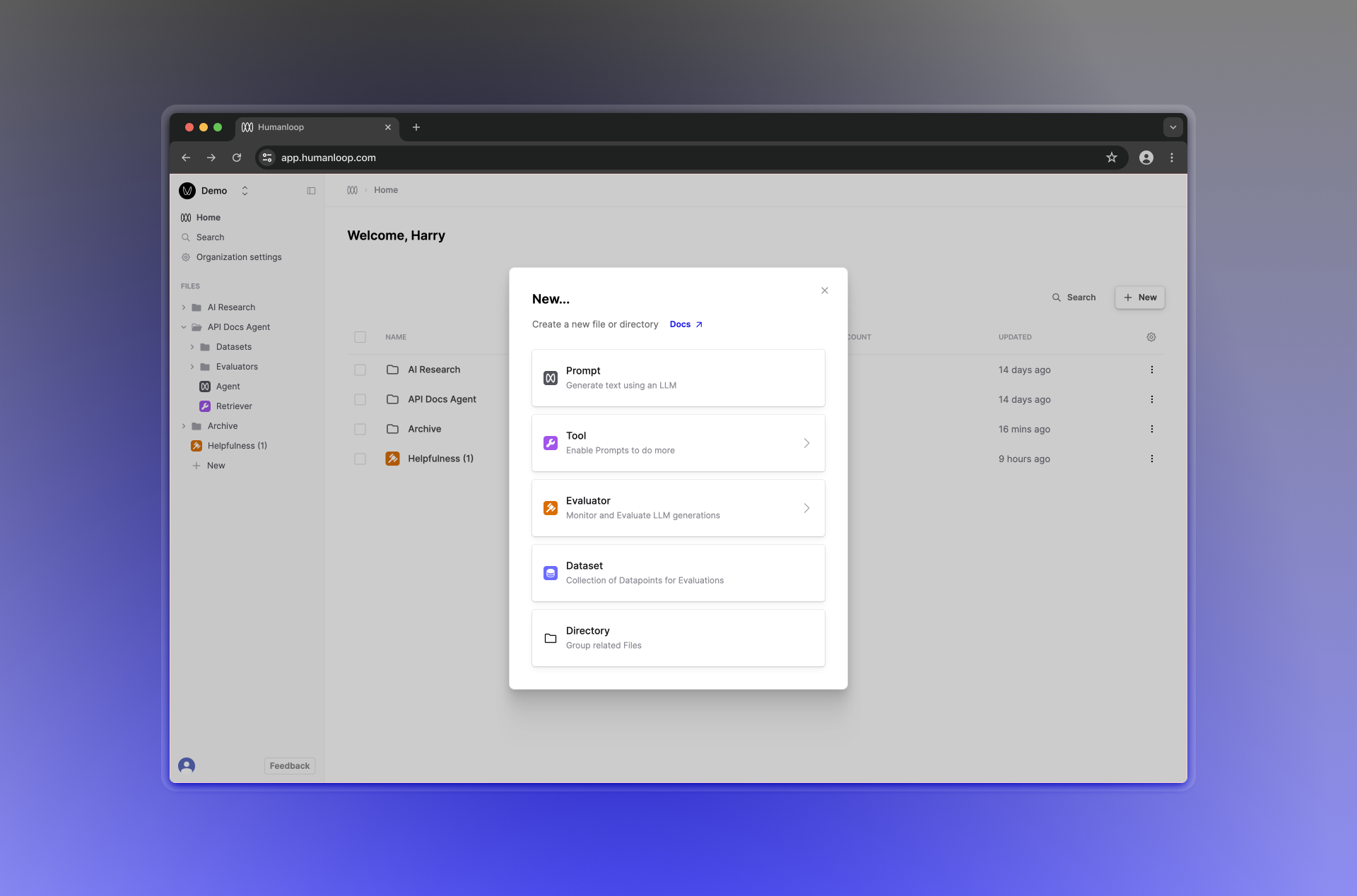 Creating a new Evaluator file