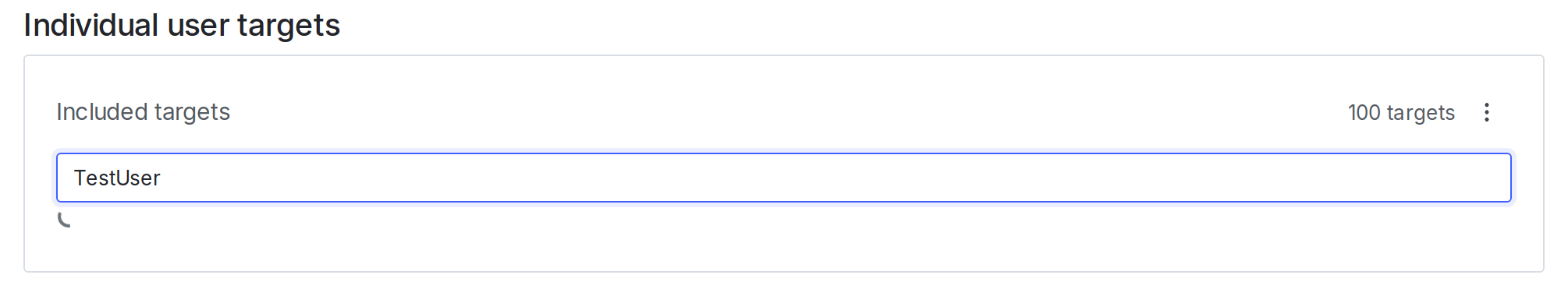 Adding an individual context to a list-based segment.
