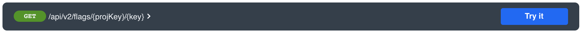 The interactive "Try it" form in the API documentation, before any information is entered.