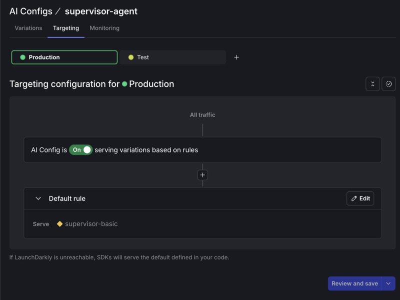 Targeting Configuration