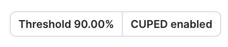 An experiment's statistics information.