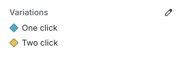 A flag with two variations.