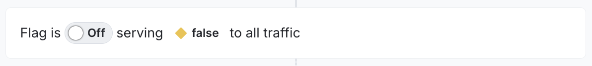 The "Off" value for a flag.