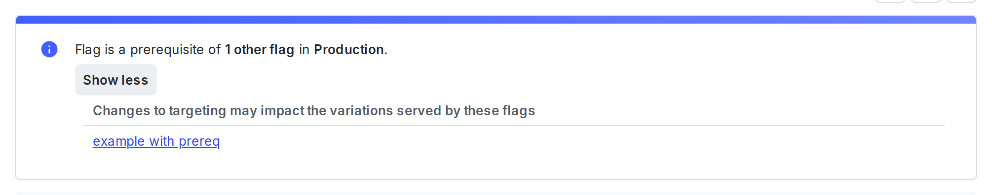 The dependent flag section of a flag.