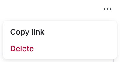 The "Edit" option in a pending change's overflow menu.